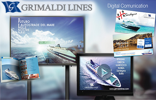 Comunicazione digitale, creatività per i social media - Grimaldi Lines - Creative Web Studio