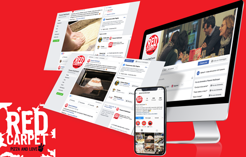 Social Media e Campagne Web - Red Carpet - Creative Web Studio