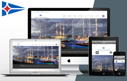 Sito internet con  e-commerce e gestione regate - Yacht Club Costa Smeralda - Creative Web Studio