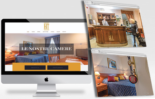 Sito Internet e Servizio Fotografico  - Hotel Traiano - Creative Web Studio