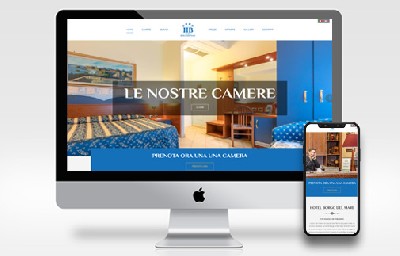 Sito Internet e Servizio Fotografico  - Hotel Borgo del Mare - Creative Web Studio - Web Agency
